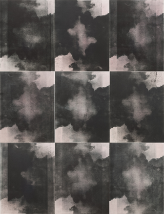 Gianluca Arienti, Gianlooking Clouds parte 1 (multiplo), 2021Stampa in piano da lamierino lithoffset240 x 183 cm