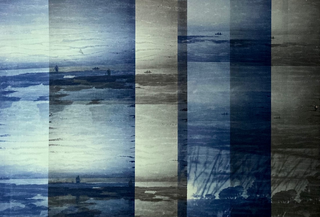 Gianluca Arienti, Cupio dissolvi, 2024Stampa in piano da lamierino lithoffset67 x 100 cm